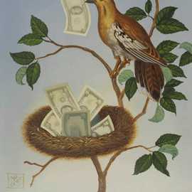   Money Bird by Bryan Leister