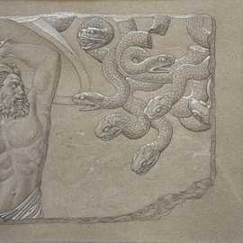   Hercules slaying the Hydra by Bryan Leister