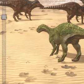   Dinosaur ridge 200 million years ago by Bryan Leister